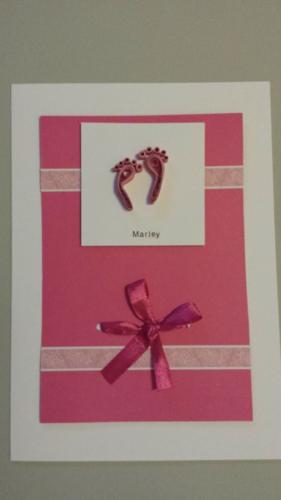 Birth Card for Marley